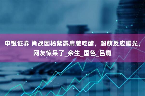 申银证券 肖战因杨紫露肩装吃醋，超萌反应曝光，网友惊呆了_余生_国色_吕赢